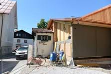 Fortschritt Renovierung des 70er-Jahre Anbaus am Heimathaus | 07/2021